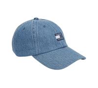 Tommy Jeans - Heritage Tonal Logo Denim Baseball Cap - unisex - Accessoires - Bleu - Taille: ONE Size
