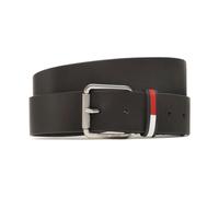 Tommy Jeans, Homme, Accessoires, Brun, Taille: 105 CM Nouvelle Ceinture en Cuir Marron