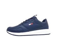 Tommy Jeans Homme Baskets de Running Flexi Chaussures de Sport, Bleu (Twilight Navy), 40 EU