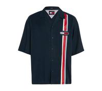 Tommy Jeans, Homme, Chemises, Bleu, Taille: XS Archive Relaxed Fit Overshirt