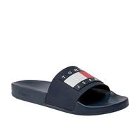 Tommy Jeans Homme Claquettes Pool Slide Sandales de Bain, Bleu (Dark Night Navy), 42