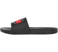 Tommy Jeans Homme Claquettes Pool Slide Sandales de Bain, Noir (Black), 44