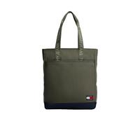 Tommy Jeans Homme Essential Daily Tote Bag with Zipper Fourre-Tout, Vert étain, Taille Unique