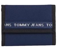 Tommy Jeans Homme Portefeuille Essential Nylon Trifold ave Porte-Monnaie, Multicolore (Twilight Navy), Taille Unique