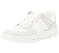 Tommy Jeans Homme TJM Mix Material Cupsole 2.0 EM0EM01345 Baskets à Semelle, Gris (Light Cast), 46 EU