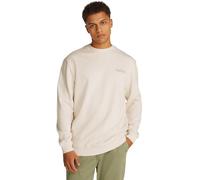Tommy Jeans Homme TJM Reg Entry Graphic Crew Ext Dm0dm20849 Sweat-Shirt À Enfiler, Beige (Oat Marl HTR), S EU