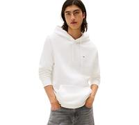 Tommy Jeans Homme TJM Reg Flag Hoodie Dm0dm20742 Sweat À Capuche, White (Ecru), XS EU