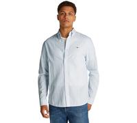 Tommy Jeans Homme TJM Reg Linen Blend Shirt Ext Dm0dm20875 Chemise L/S, Blue (Sweet Blue), S EU