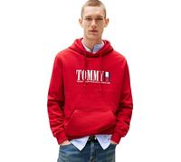 Tommy Jeans Homme TJM Reg RWB DNA Graphic Hoodie Dm0dm22144 Sweat À Capuche, Red (Sapphire Red), XXL EU