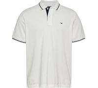 Tommy Jeans Homme TJM Reg Tipped Dm0dm20745 Polo S/S, White (Ecru), M EU
