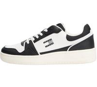 Tommy Jeans Homme TJM Retro Basket Em0Em01610 Bas, Black (Black), 42 EU