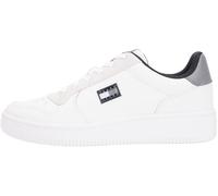 Tommy Jeans Homme TJM Retro Basket Em0em01681 Bas, White (Ecru/Zinc Grey), 42 EU