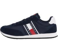 Chaussures Homme - TOMMY JEANS - Runner Casual Essential - Bleu - Lacets - Textile 41