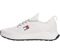 Tommy Jeans Homme TJM Runner Knitted Em0Em01580 Bas, White (Ecru), 41 EU