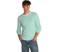TOMMY JEANS Homme TJM Slim Essential Light Sweater Dm0dm18895 Pull-Over, Green (Spring Mint), 6XL Grande Taille EU