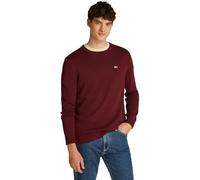 Tommy Jeans Homme Tjm Slim Essntls C-neck Sweater Dm0dm18370 Pull-over, Violet (Deep Rouge), M EU