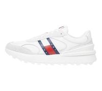 Tommy Jeans Baskets basses 'Technical Running Ess' bleu foncé / rouge cerise / blanc, Taille 45