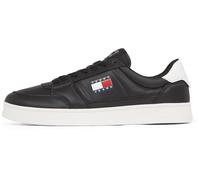TOMMY JEANS Homme TJM The Greenwich New ESS EM0EM01574 Baskets, Black (Black), 40 EU