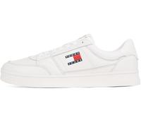 TOMMY JEANS Homme TJM The Greenwich New ESS EM0EM01574 Baskets, White (Ecru), 46 EU