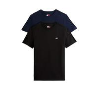 Tommy Jeans Homme TJM Xslim 2pack Jersey Tee Ext Dm0dm20687, Multi (Black/Dark Night Navy), M