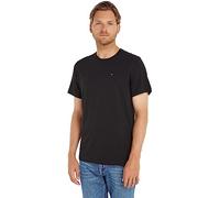 Tommy Jeans Homme Tjm Xslim Jersey Tee Dm0dm04411 T-shirt À Manches Courtes, Noir (Tommy Black), M EU