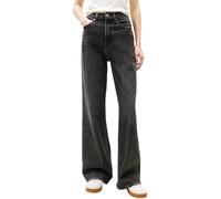 Tommy Jeans Jean Femme Claire Taille Haute, Noir (Denim Washed Black), 28W/28L