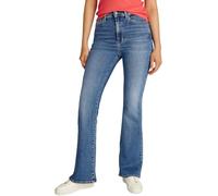 Tommy Jeans Jean Femme Sylvia Flared Bootcut Taille Haute, Bleu (Denim Medium), 32W/29L