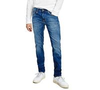 Tommy Jeans Jean Homme Austin Slim Tapered Stretch, Bleu (Wilson Mid Blue Stretch), 29W / 30L
