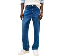 Tommy Jeans Jean Homme Otis Regular Straight Fit, Bleu (Denim Dark), 32W/34L