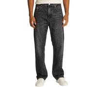 Tommy Jeans Jean Homme Otis Regular Straight Leg, Noir (Denim Black), 30W/33L