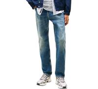 Tommy Jeans Jean Homme Ryan Slim Straight Leg, Bleu (Denim Dark), 31W/32L