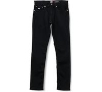 Tommy Jeans Jean Homme Scanton Slim Fit, Noir (Denim Black), 34W/36L