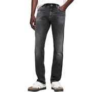 Tommy Jeans Jean Homme Scanton Slim Fit Stretch, Noir (Denim Black), 28W/32L