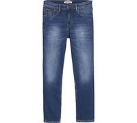 Tommy Jeans Jean Homme Stretch, Bleu (Wilson Mid Blue Stretch), 27W / 34L