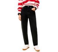 Tommy Jeans Jean MOM UHR TPR AI4185 DW0DW21389, Denim (Denim Black), 28W/28L, Denim (Noir Denim), 28W x 28L