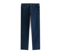 Tommy Jeans Jean 'Scanton Flag Embroidery Slim' bleu foncé, Taille 34 Longueur 34