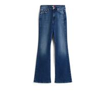 Tommy Jeans Jean Femme Sylvia Flared, Bleu (Denim Dark), 28W/34L