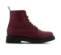 Tommy Jeans Lace Up Flat Femme - Baskets, Rouge - Pointure 38 - Cuir Red 38