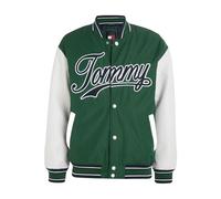 Tommy Jeans - Letterman Varsity Jacket - Homme - Vestes - Vert - Taille: S