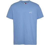 Tommy Jeans Men's Tjm Signature Regular Fit T-Shirt Colorado Bleu S Male