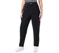 Tommy Jeans Mom Jean Uhr TPR Ai4185Dw0Dw21389 Fuselé, Denim (Denim Black), 34W x 28L Femme