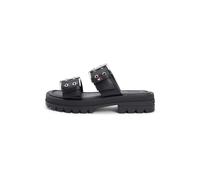Sandales et nu-pieds Tommy Hilfiger TJW BUCKLE STRAPS SA pour Femme 40 Noir
