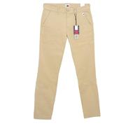 Tommy Jeans pantalon chino homme Austin slim tapered beige DM16758 DM19166