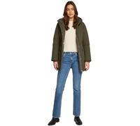 Tommy Jeans Parka Femme avec Capuche, Vert (Fatigue Green), M
