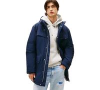 Tommy Jeans Parka Homme City Ready avec Capuche, Bleu (Dark Night Navy), M