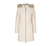Tommy Jeans - Parka matelassée à capuche - Femme - Manteaux - Blanc - Taille: 36 FR