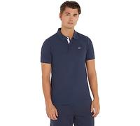 Tommy Jeans Polo Homme Manches Courtes TJM Slim, Bleu (Twilight Navy), S
