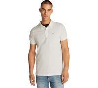 Tommy Jeans Polo Manches Courtes Homme Placket Slim Fit, Blanc (Ecru), XS