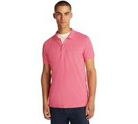 Tommy Jeans Polo Manches Courtes Homme Placket Slim Fit, Rose (Preppy Pink), XL