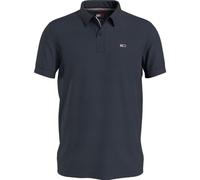 Tommy Jeans Polo Manches Courtes Homme Slim Fit, Bleu (Dark Night Navy), S